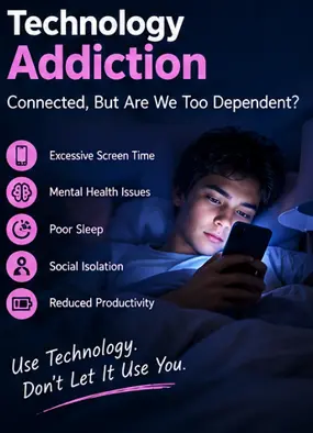 Addiction towards technology 